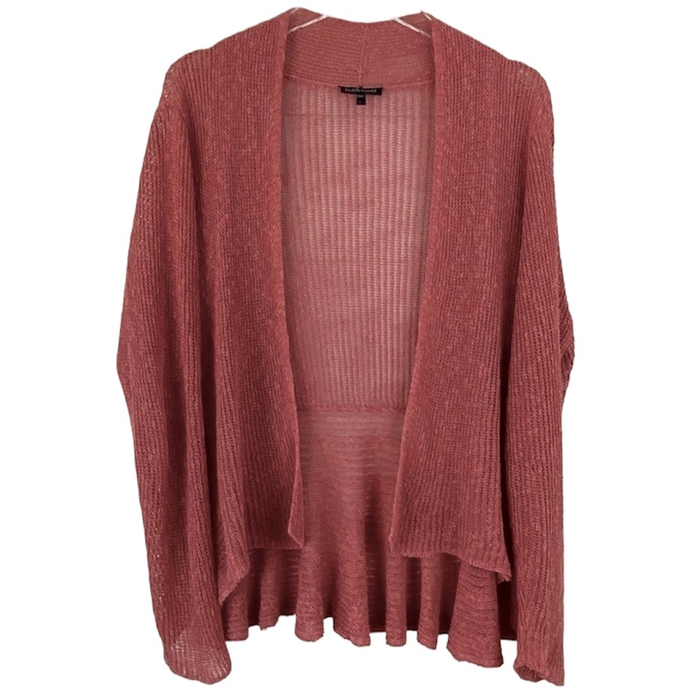 Eileen Fisher Open-Front Cardigan
